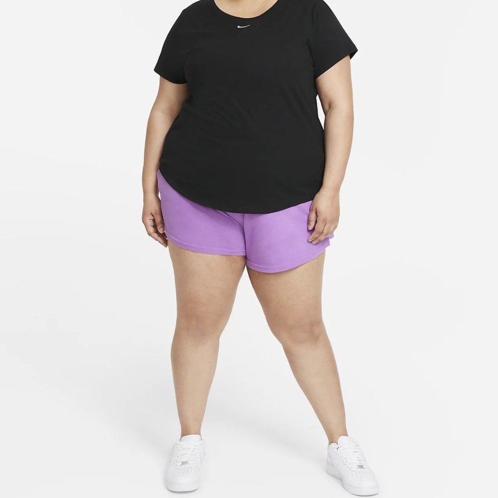 NWT Nike Retro Washed Pull On Elastic Shorts Plus Size 2X